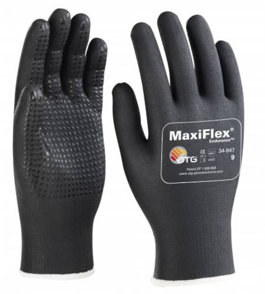 ATG Maxiflex Endurance Drivers Style with Nitrile Dotted Palms