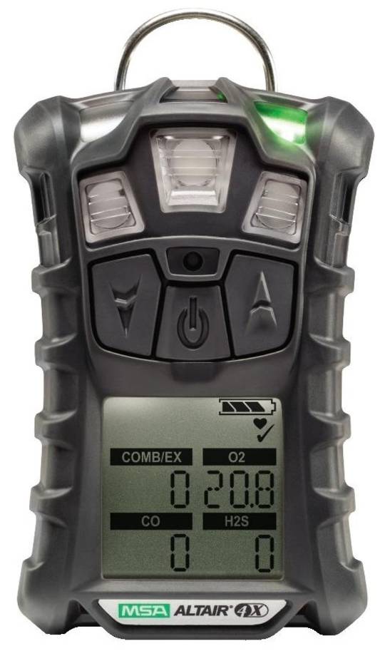 MSA ALTAIR 4X Multi Gas Detector (LEL,O2,CO,H2S,NO2,SO2) Gas
